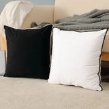 Sari | Velvet Cushion Cover with Concealed Closure in Soft Matte Finish for Sofa, Bed and Armchair