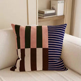 Balo | Soft Microfibre Striped Cushion Cover for Living Room, Bedroom and Armchair Styling