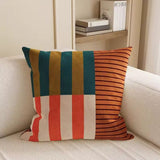 Balo | Soft Microfibre Striped Cushion Cover for Living Room, Bedroom and Armchair Styling