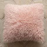 Leto | Tufted Cushion Cover with Geometric Embroidery in Natural Beige for Sofa, Bed and Armchair