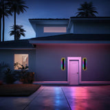 Avenira | Black Outdoor LED Wall Light IP65 for Garden, Corridor and Exterior Walls