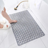 Koraya | Anti-Slip Shower Mat with Suction Cups and Quick Drain Surface for Safer Showers