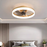 Bano | Modern Ceiling Fan with LED Light, Reversible DC Motor and Clear Blades for Living Room and Bedroom