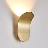 Seluna | Curved Metal Wall Light with Integrated LED for Warm Interior Lighting