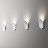 Myriellea | Modern Curved LED Wall Light with Brushed Metal Finish