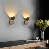 Seluna | Curved Metal Wall Light with Integrated LED for Warm Interior Lighting