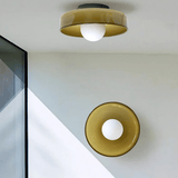 Avenya | Glass Wall and Ceiling Light with Soft Glow for Living Rooms and Bedrooms