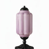 Averellea | Vintage Milk Glass Table Light with Bronze Base for Warm Ambient Lighting