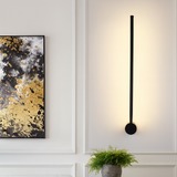 Aurevia | Minimalist LED Wall Light with Sleek Iron Frame and Soft Ambient Lighting