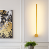 Aurevia | Minimalist LED Wall Light with Sleek Iron Frame and Soft Ambient Lighting