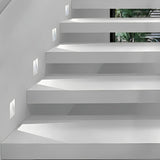Velion | Minimalist Motion Sensor Recessed Wall Light with Integrated LED for Hallways & Stairs