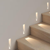 Velion | Minimalist Motion Sensor Recessed Wall Light with Integrated LED for Hallways & Stairs