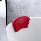 Eruo | Silicone Bath Pillow with Non-Slip Base and Ergonomic Curved Shape for Neck and Head Support