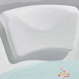 Eruo | Silicone Bath Pillow with Non-Slip Base and Ergonomic Curved Shape for Neck and Head Support