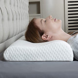 Beniro | Memory Foam Contour Pillow with Removable Cover and Dual Height for Bedroom Use