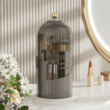 Delin | Rotating Acrylic Makeup Organiser with 360° Rotation and Multi-Level Storage for Vanity and Bathroom