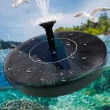 Melvior | Solar Garden Fountain Pump with 4 Spray Modes for Birdbath, Pond and Garden Water Feature