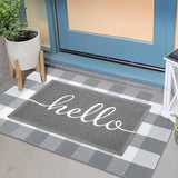 Roki | Low-Profile PVC Entrance Door Mat with Anti-Slip Base and Moisture-Resistant Surface