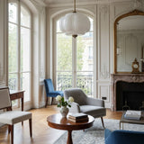 Sirela | Vintage Pumpkin Glass Pendant Light with Coloured Shades for Dining Rooms & Kitchens