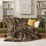 Evar | Double-Sided Fleece Blanket in Six Colours and Three Sizes for Sofa, Bed and Reading Corner