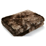 Evar | Double-Sided Fleece Blanket in Six Colours and Three Sizes for Sofa, Bed and Reading Corner