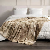 Evar | Double-Sided Fleece Blanket in Six Colours and Three Sizes for Sofa, Bed and Reading Corner