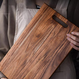 Palo | Solid Acacia Wood Chopping Board with Sculpted Handle for Kitchen and Dining Table Use