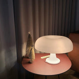 Scandinavian Mushroom Table Lamp, Plastic Dome 1
