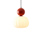 Art Deco Pendant Light with Color Accent 10