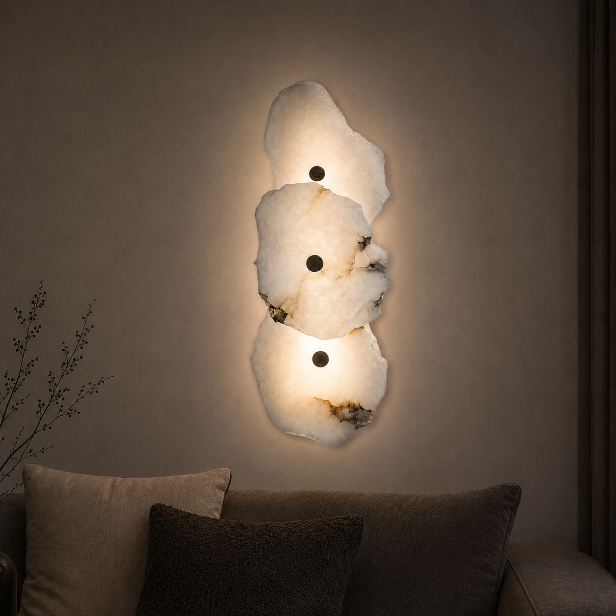 Mortimer marble wall light photo 10