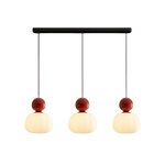 Art Deco Pendant Light with Color Accent 11