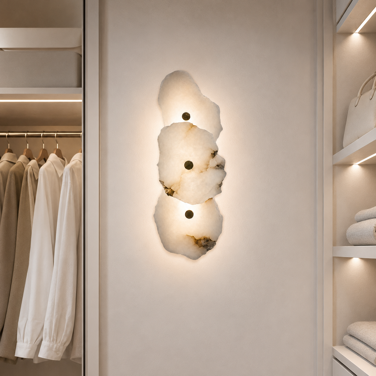 Mortimer marble wall light photo 12