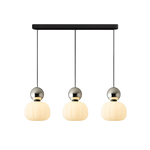 Art Deco Pendant Light with Color Accent 13