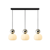 Art Deco Pendant Light with Color Accent 13