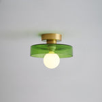 Minimalist Ceiling Light with Round Shade 13