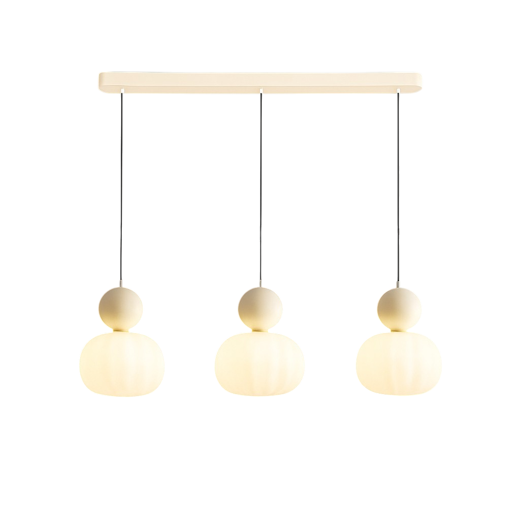 Art Deco Pendant Light with Color Accent 14