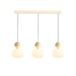 Art Deco Pendant Light with Color Accent 14