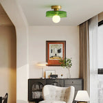 Minimalist Ceiling Light with Round Shade 14