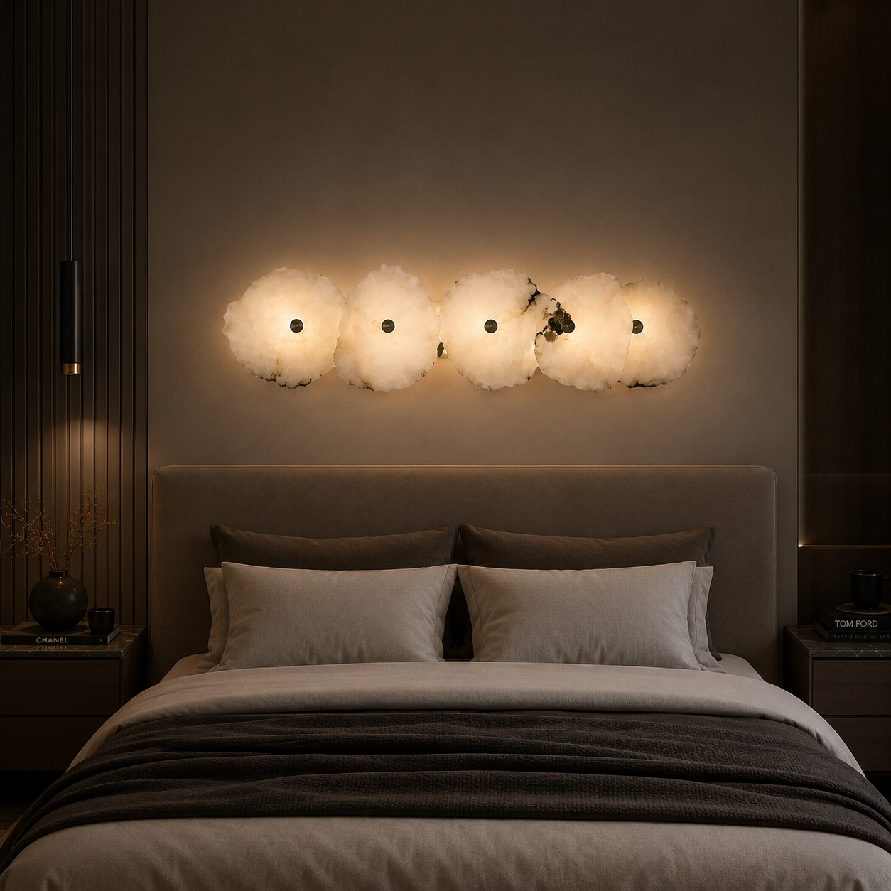 Mortimer marble wall light photo 15
