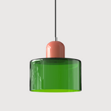 Bauhaus Glass Pendant Light for Dining Room 16