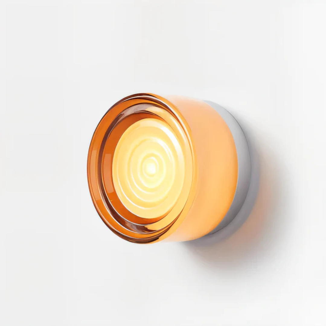 Minimalist Wall Light with Recessed Diffuser 19