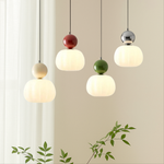 Art Deco Pendant Light with Color Accent 1