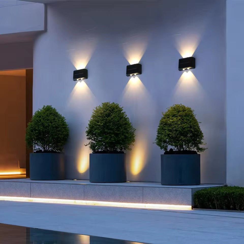 Weather Resistant Solar Wall Lamps 1