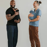 Functional Baby Carrier T-shirt in Black or Grey 1