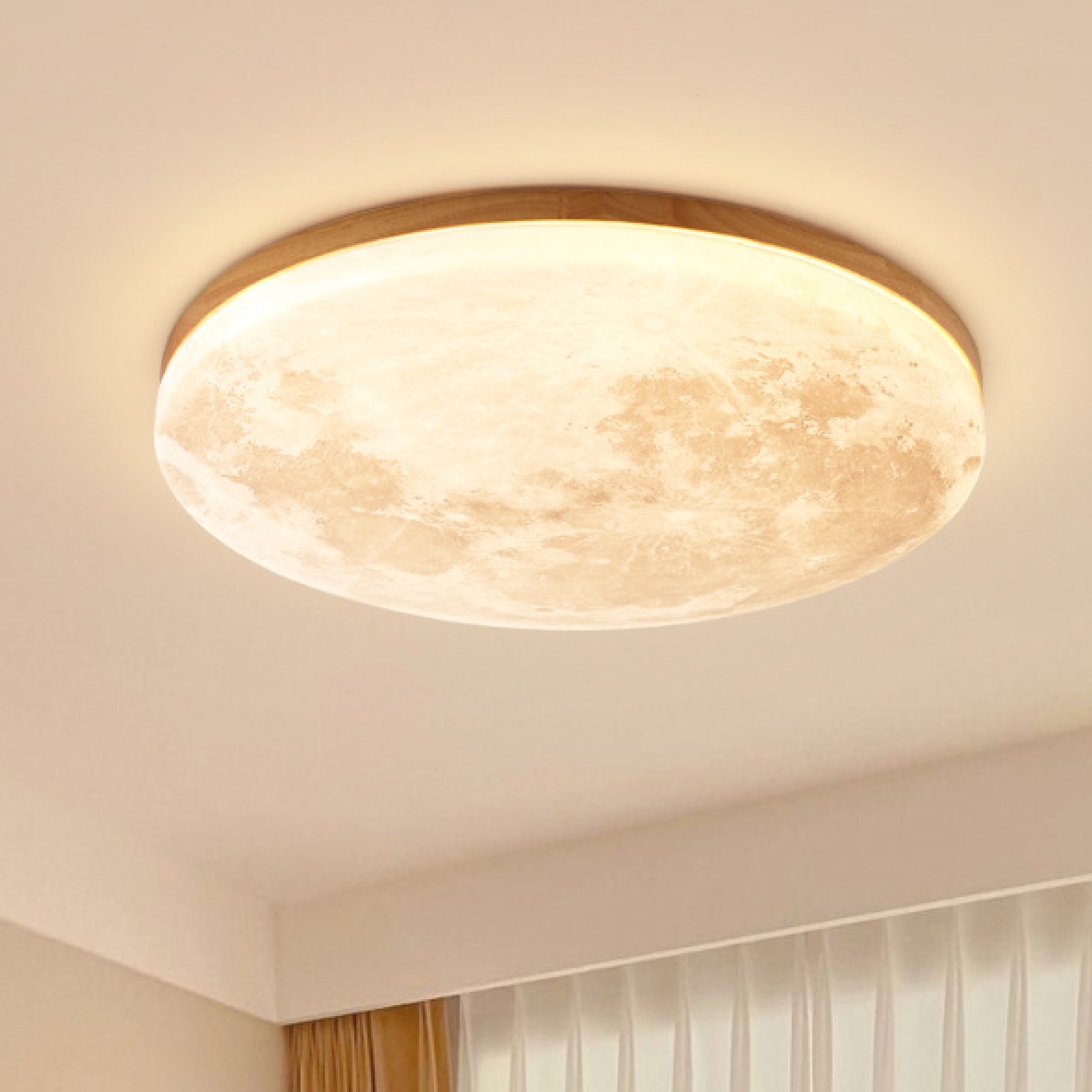 Modern Moon Ceiling Lamp 1