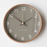 Minimalist Wood Frame Wall Clock 1