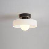 Minimalist Ceiling Light with Round Shade 2