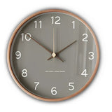 Minimalist Wood Frame Wall Clock 2