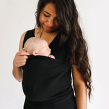 Functional Baby Carrier T-shirt in Black or Grey 2
