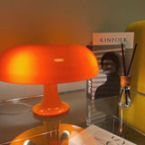 Scandinavian Mushroom Table Lamp, Plastic Dome 3